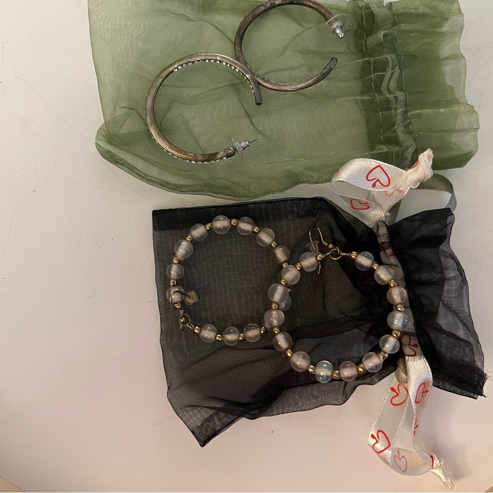Chicos Earrings -Two(2)Pair